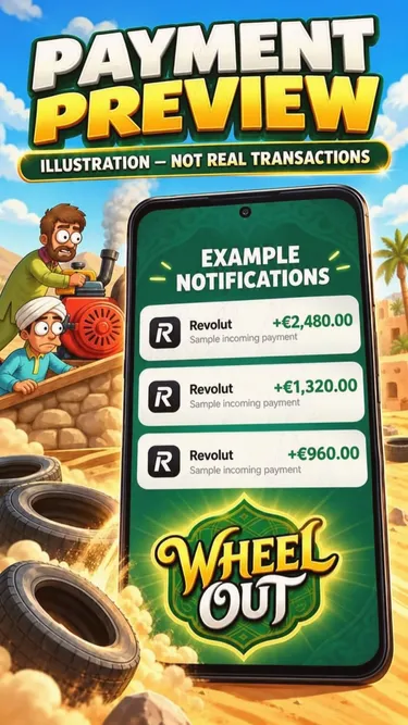Wheel Out Screenshot